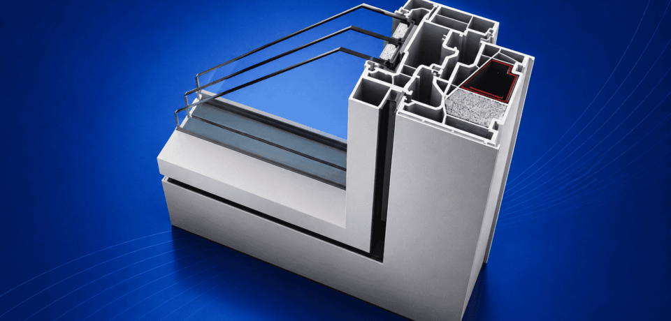SERRAMENTI IN PVC-ALLUMINIO – KF 410